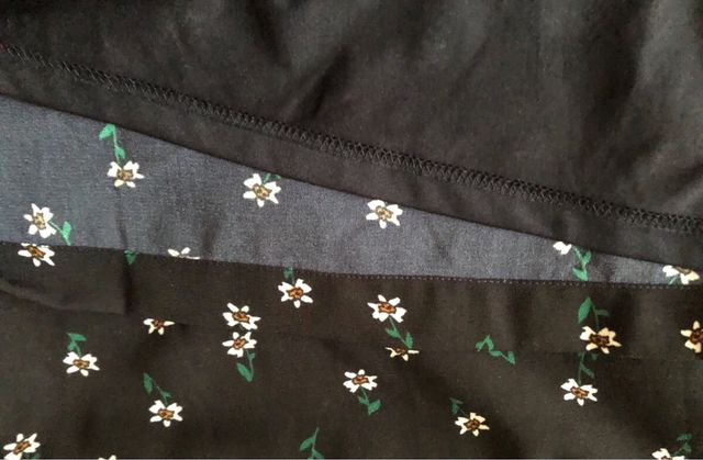 Only Vestido manga francesa