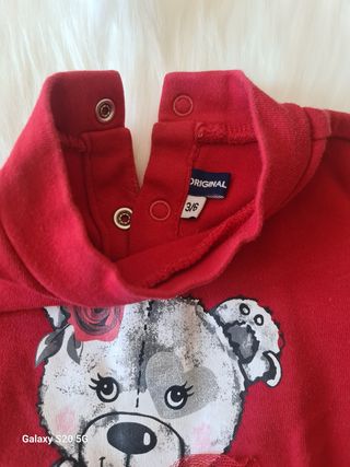 Maglia manica lunga bambina 3 6 mesi