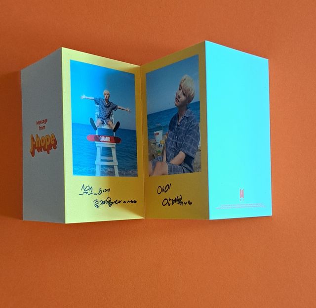 Bts messaggio J hope Butter