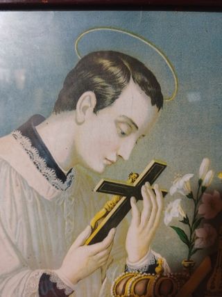 Cuadro capilla san luis gonzaga