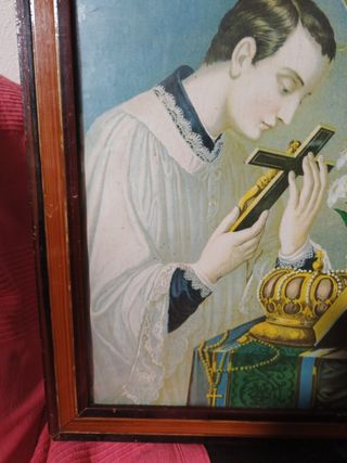 Cuadro capilla san luis gonzaga