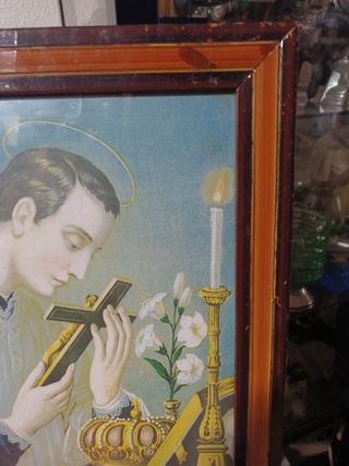 Cuadro capilla san luis gonzaga