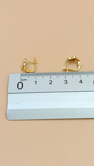 Pendientes de oro de 18kt.