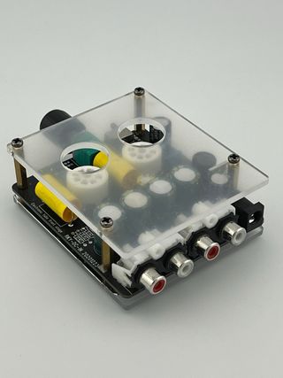 Pre amplificador de tubo 6K4