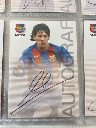 Album cromos FC Barcelona campeón 2005