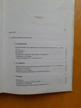 Latín 3 Bachillerato