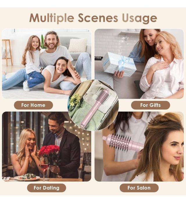 2 in 1 spazzola rotante phono NUOVO