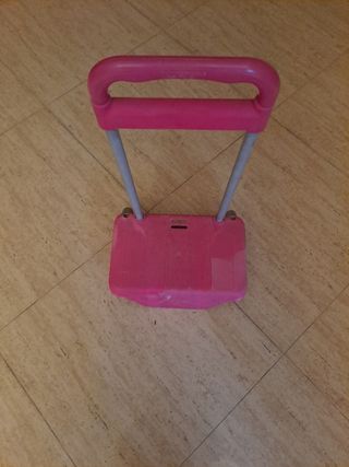 Carrito para llevar la mochila
