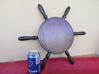 Timón pared antiguo madera 6 nudos centro decor