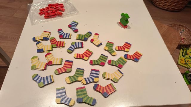 Juego El monstruo de los calcetines