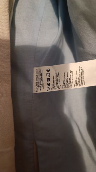 Traje chaqueta niño, lino, comunión. Talla 9-10