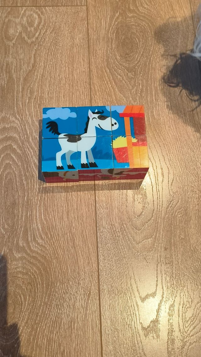 Cubos puzzle. 6 modelos