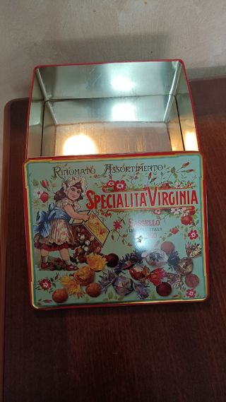 Scatola in latta Virginia