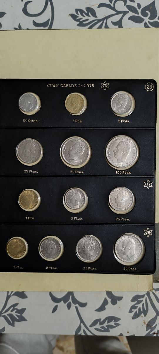 Colección de monedas España!