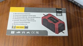 (Nuevo) Cargador Baterías Coche-Moto 12V 6A LCD