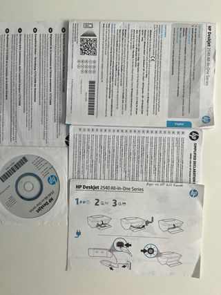 Impresora HP  Deskjet 2540 All in one series 