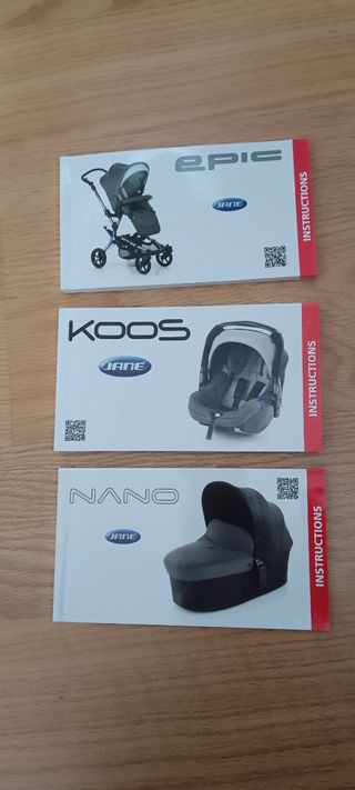 Culla Trio, sedia Maxi Cosi e Jane