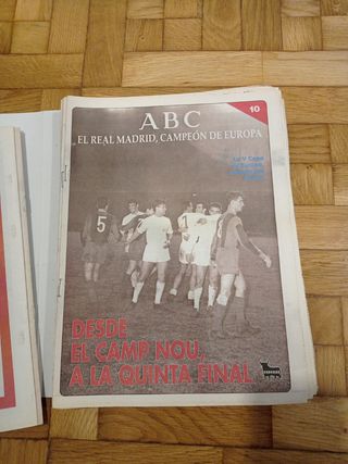El Real Madrid Campeón de Europa ABC