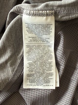 Camiseta Nike running