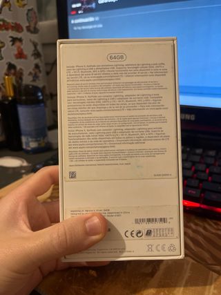 Caja Iphone X Negro