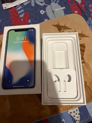 Caja Iphone X Negro