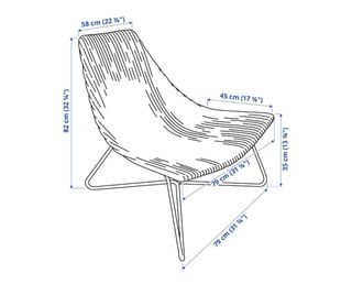 Sillón ratán Rädviken