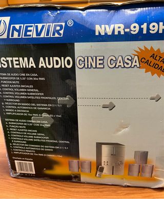 Sistema audio cine casa NEVIR