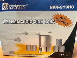 Sistema audio cine casa NEVIR