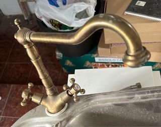 Encimera de granito con pila