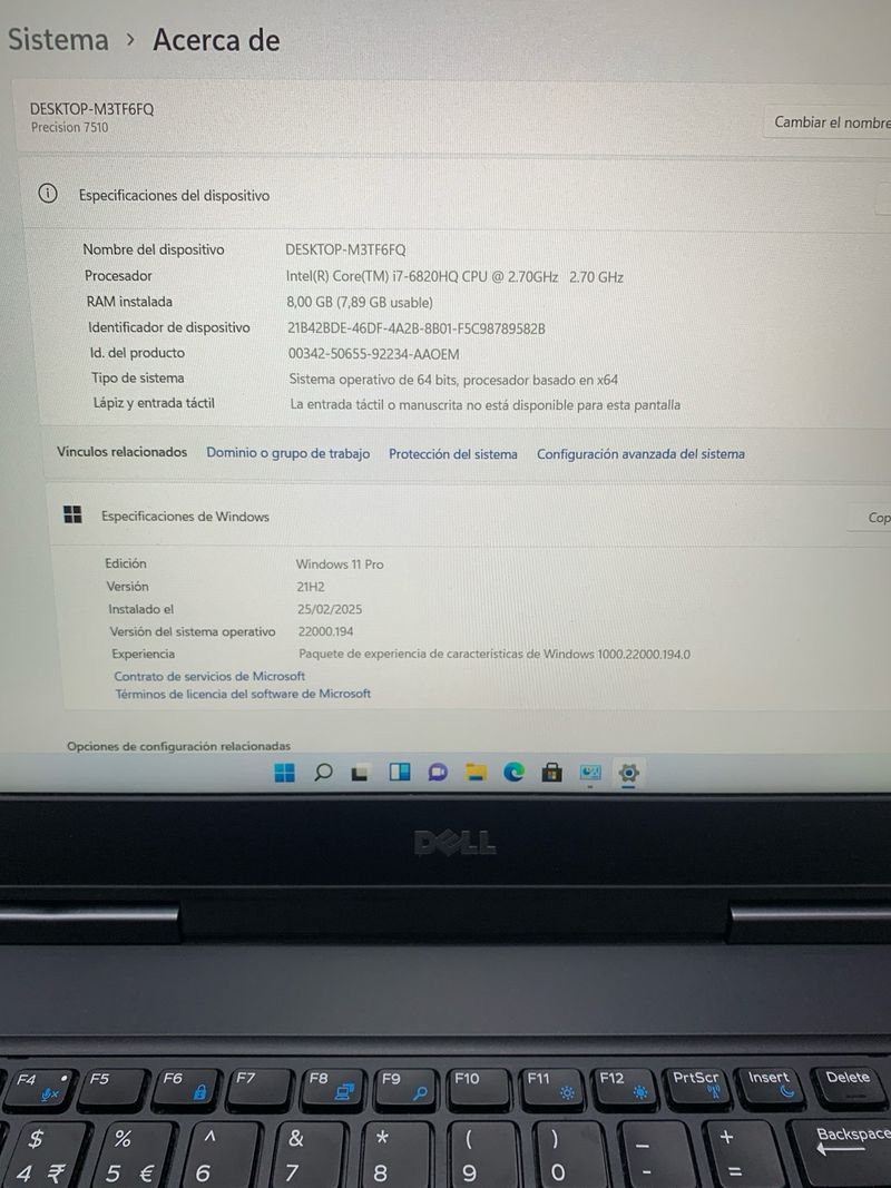 Workstation Dell precision 7510 afbeelding 6
