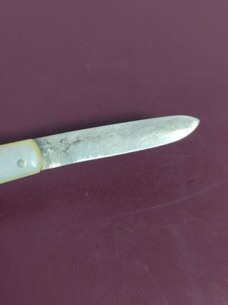 Navajita inglesa vintage de plata