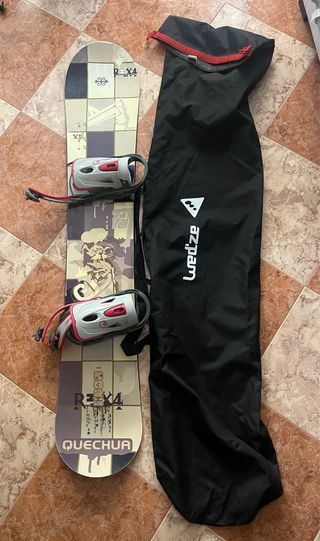 Tabla de Snowboard con funda
