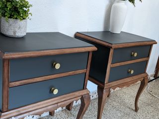 DOS Mesillas de noche restauradas