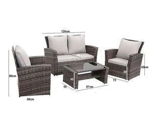 Súper oferta conjunto jardín y exteriores