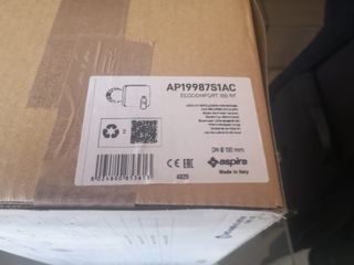 Aspirvelo ECOCOMFORT 100 RF Con Diametro 100mm Fan