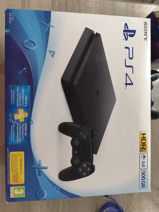 Play Station 4 500gb y 10 juegos