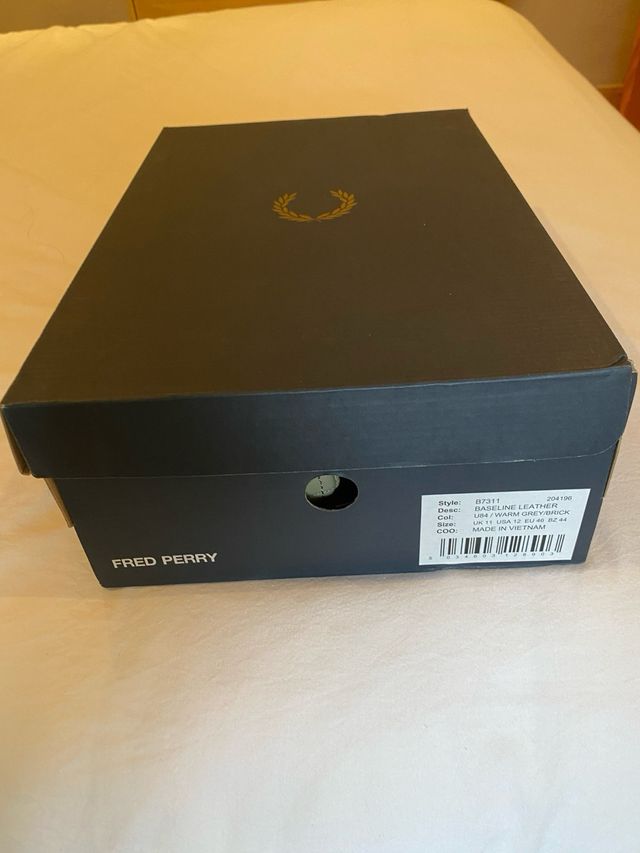 Zapatillas Fred Perry talla 46