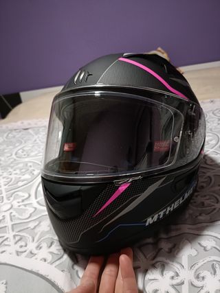 Casco MT helmets moto mujer
