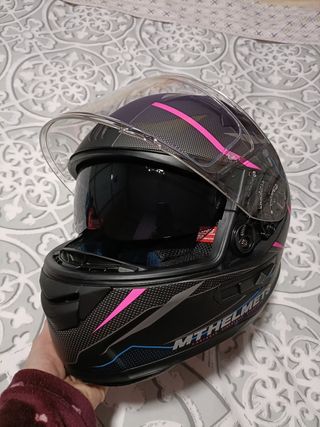 Casco MT helmets moto mujer