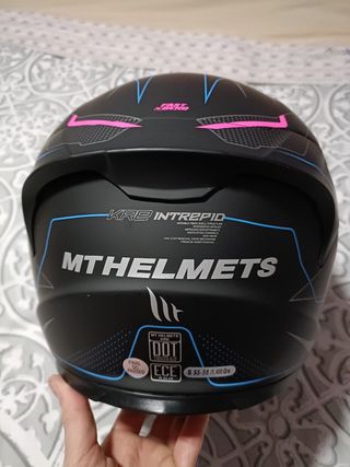 Casco MT helmets moto mujer
