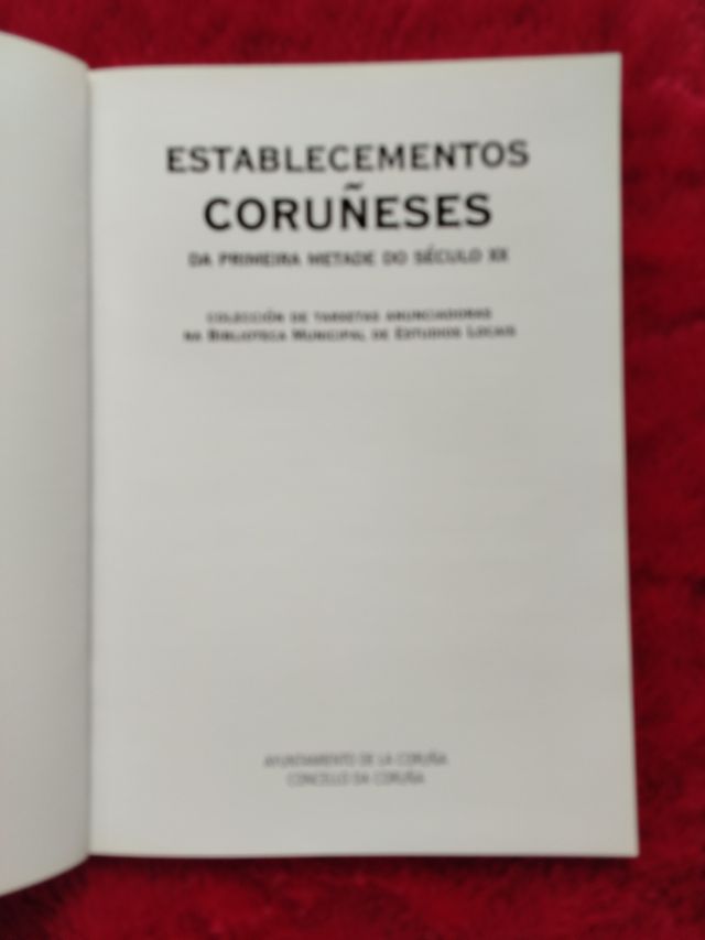 ESTABLECEMENTOS CORUÑESES.