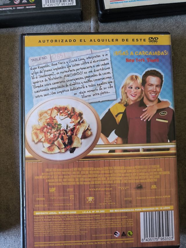 Ryan Reynolds en DVD