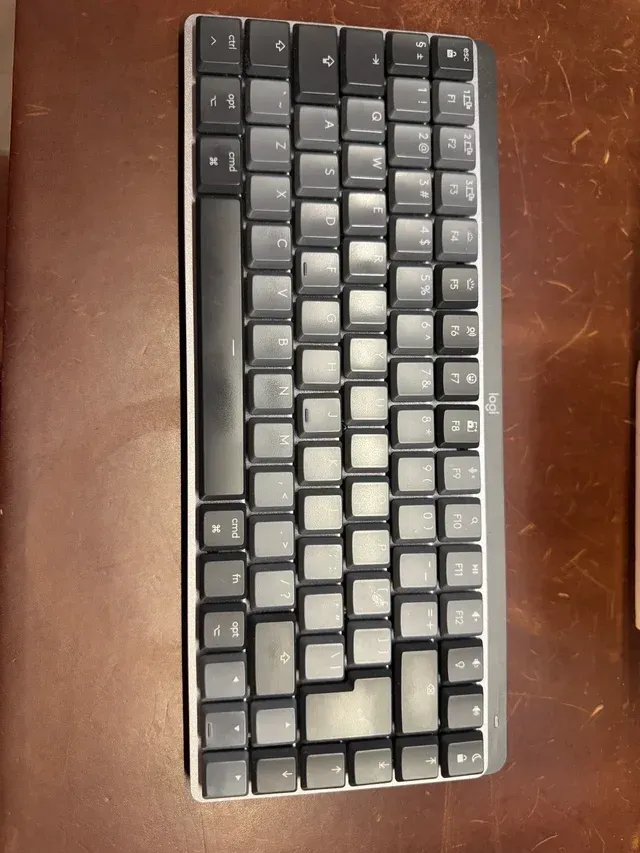 Logitech MX keyboard and mouse