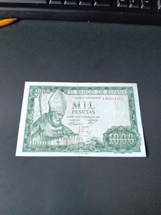 Billete 1000 pesetas 1965