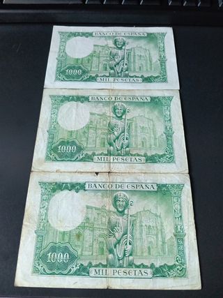 Billete 1000 pesetas 1965