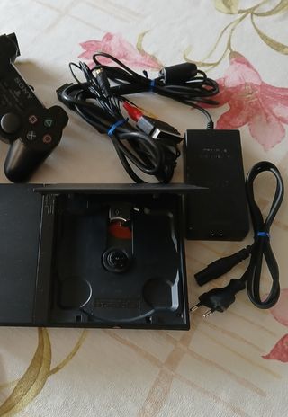 Play Station 2 Slim - 2 Joystick - Memory