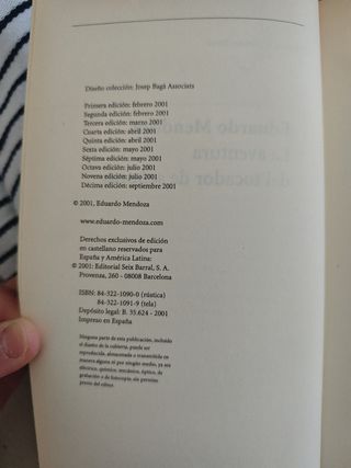 La aventura del tocador de señoras