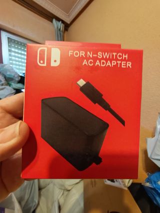Nintendo switch, lite y oled cargador