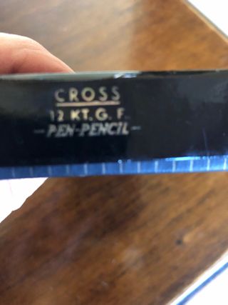Penna Antica Cross oro 12kt