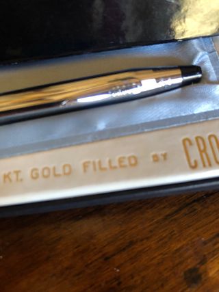 Penna Antica Cross oro 12kt